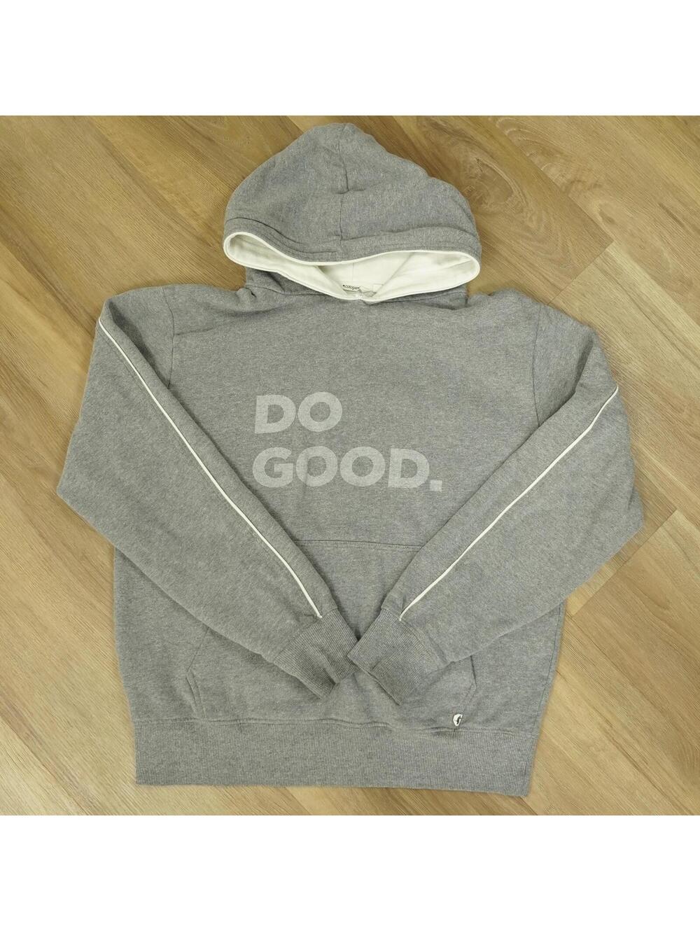 Cotopaxi "Do Good" Hoodie Sweatshirt, Gray Small, Athleisure, Activewear, Casual